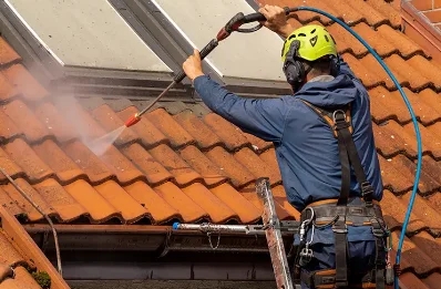Démoussage et hydrofuge de toiture à Montgras